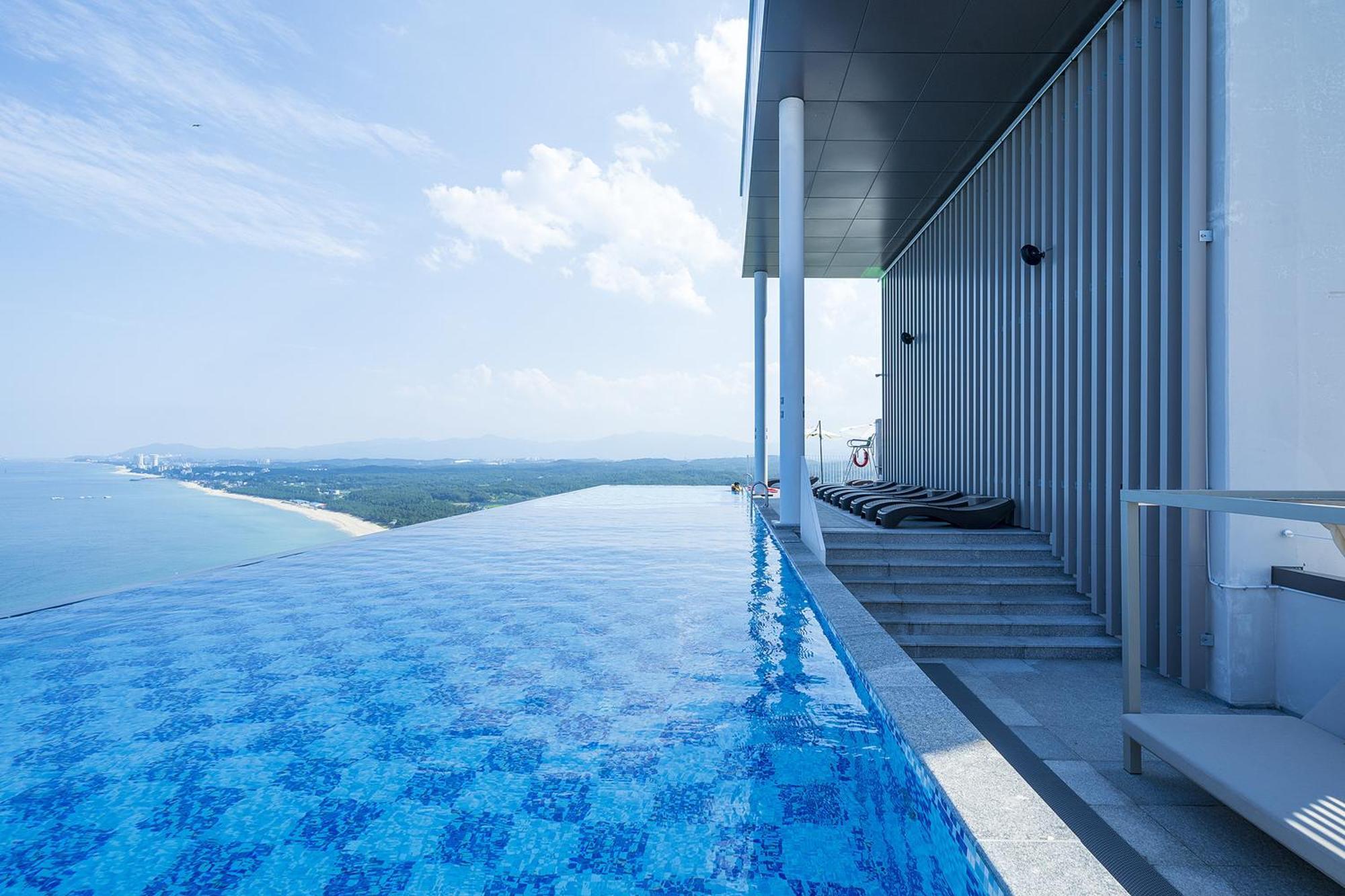 Gangneung Chonpines Ocean Suites Hotel Exterior foto
